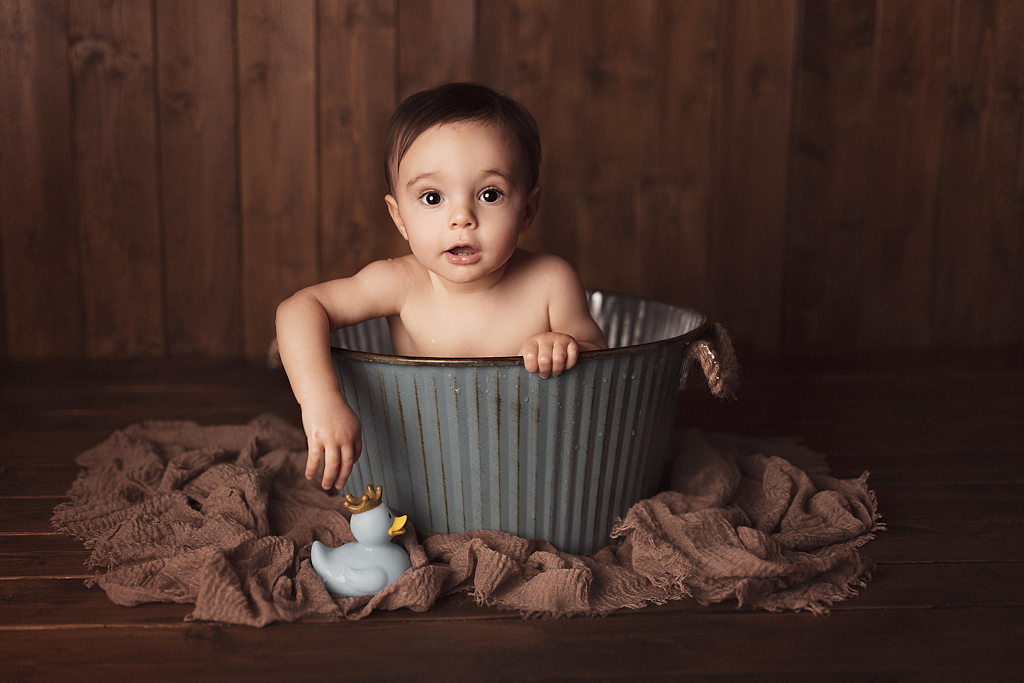 Séance photo bain de lait bébé Lausanne