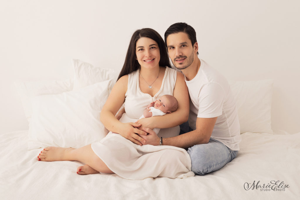 Séance photo naissance - studio Lausanne