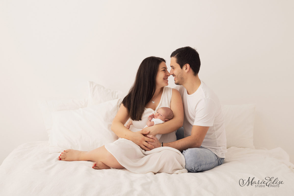 Séance photo naissance - studio Lausanne