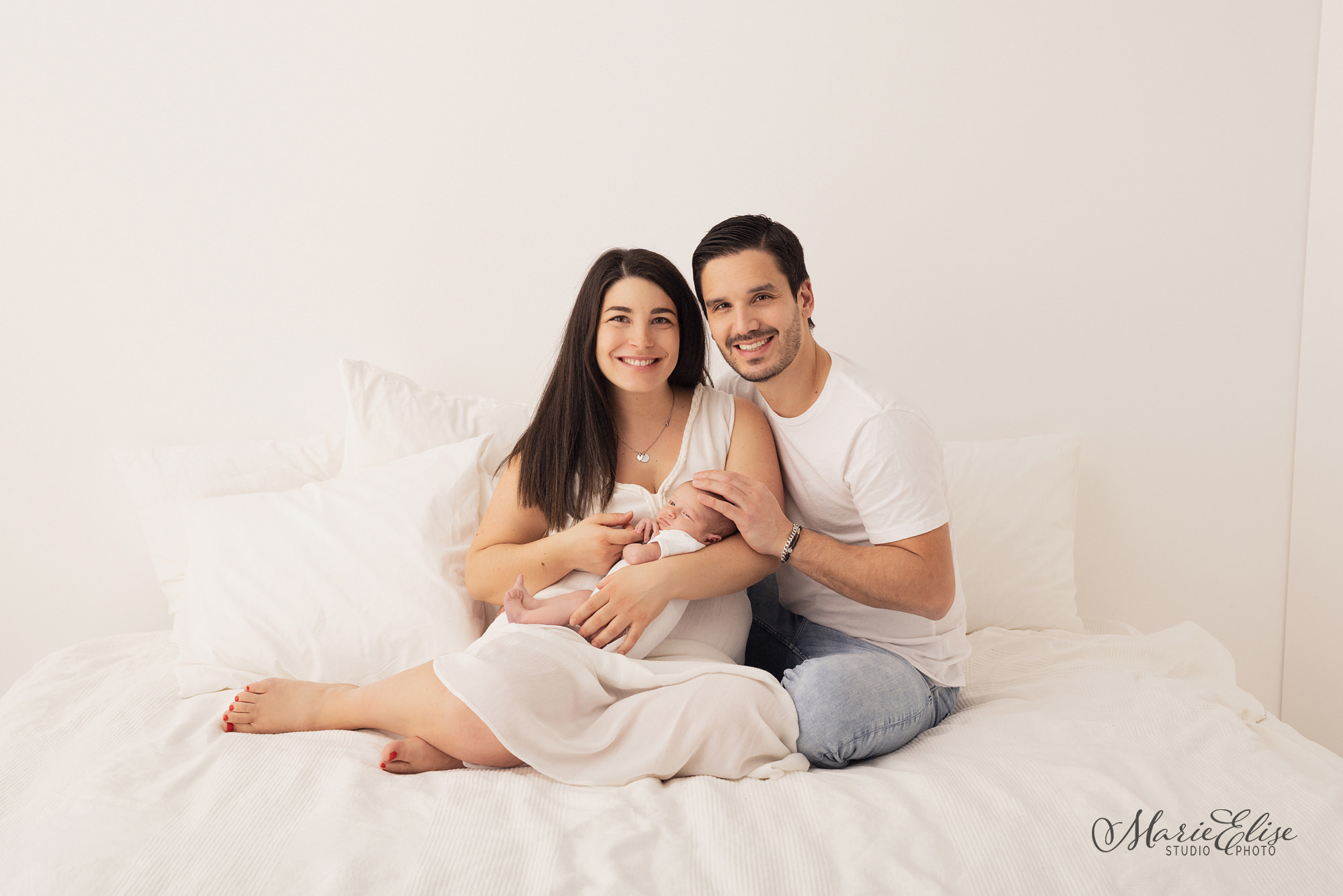 Séance photo naissance - studio Lausanne