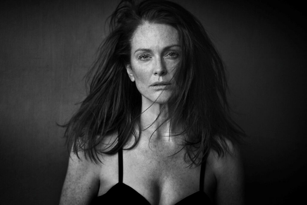 Julianne Moore, New York, 2016 ©Peter Lindbergh